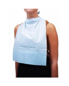 Bibette Ultra Disposable Bib Large – High Absorbency Clothing Protector | 4x125