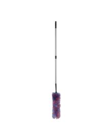 Extra Soft Cobweb Brush with Extending Twist & Lock Aluminium Handle | Reach Up to 196cm