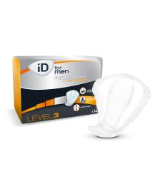 iD for Men Pad Level 2 – Discreet Male Incontinence Pads | 430ml Absorbency