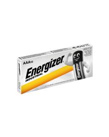 Industrial AAA Alkaline Batteries – Pack of 10 | Long-Lasting Power by Energizer
