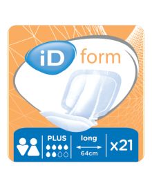 iD Expert Form Shaped Pads | Moderate to Heavy Incontinence Protection