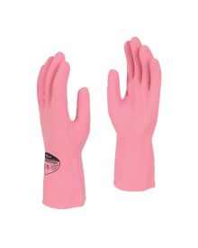 Household Latex Glove Pink