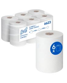 Scott Control Slimroll Hand Towel Roll White 1 Ply 165m – Case of 6 | Kimberly-Clark®