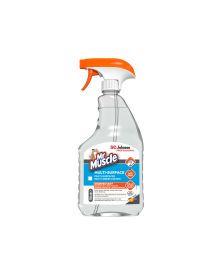 Mr Muscle Multi Surface Disinfectant Cleaner Trigger Spray - Kills 99.99% Germs | 6x750ml