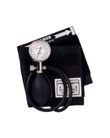 Sapphire Aneroid Sphygmomanometer – Palm Held Manual Blood Pressure Monitor with Adult Cuff