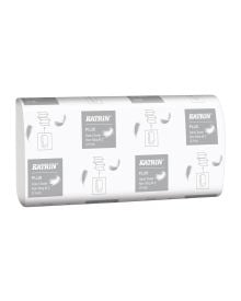 Katrin Plus Non Stop Hand Towel 2 Ply White Z-Fold 24x24cm – Soft & Absorbent