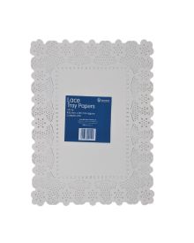 Lace Tray Papers 396x314mm – Decorative & Durable Tray Liners, Case of 1000