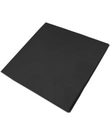 Black 2 Ply Dinner Napkins 40cm – 16x125 | Elegant Disposable Napkins