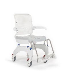 Aquatec Ocean Ergo XL Bariatric Shower Commode Chair | Mobile & Ergonomic