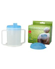 Adult Drinking Cup with Spout & Anti-Splash Lids &ndash; 300ml | Medisure