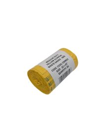 Yellow Clinical Waste Sacks 5kg UN Rated – Medium Duty Medical Waste Bags Roll 50