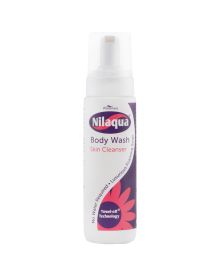 Nilaqua Foaming Skin Cleanser | No-Rinse Body Wash for Elderly & Sensitive Skin