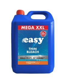 Easy Original Thin Bleach – 2 x 5L | Bulk Disinfectant & Odour Eliminator