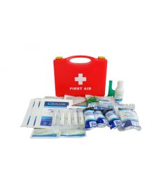 Large (Thermal) Burns First Aid Kit in Red Box