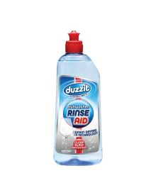 Duzzit Dishwasher Rinse Aid 375ml | Streak-Free Shine | 12 Pack