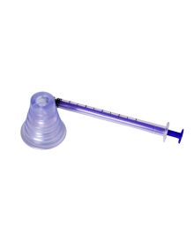 Oral Syringe 1ml with Bottle Adaptor – CE Certified | Box of 50
