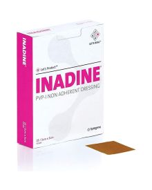 Inadine Non-Adherent Dressing 5x5cm – Antiseptic Wound Care for Burns & Ulcers