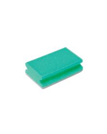 Finger Grip Sponge Scourer Green 130x70mm - 10 Pack