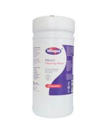 Nilaqua Biodegradable Patient Wipes 20x20cm – Extra Thick, Vegan & Eco-Friendly