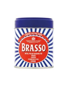 Brasso Metal Polish Wadding 75g – Removes Tarnish & Restores Shine on Brass, Copper, Chrome & Stainless Steel