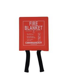 Fire Blanket 1x1m in Wall Mounted Case – Certified Safety for Kitchen & Home Use