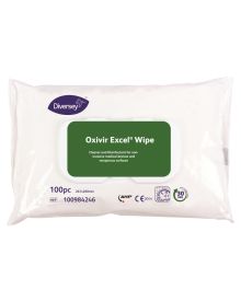 Oxivir Excel Disinfectant Wipes – 100 Wipes (200x270mm) | Hospital-Grade AHP Surface Cleaner