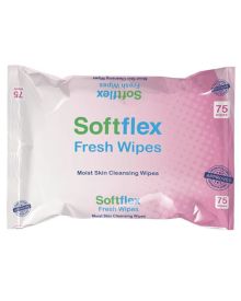 Moist Patient Cleansing Wipes 31x22cm – Antibacterial, Tea Tree, Dermatologically Approved | 75 Pack