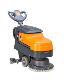 TASKI swingo 455B Battery-Powered Auto Scrubber with Li-Ion Charger & 17" Pad Driver – Compact & Versatile
