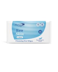 MyLux® Moist Patient Cleansing Wipes 27x22cm – 100 Pack | Alcohol-Free & Skin-Friendly