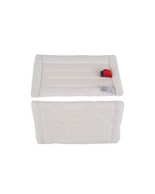 Microtex Flat Microfibre Mophead 52cm White for 40cm Frame | High-Efficiency Cleaning