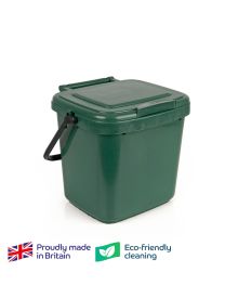 Robert Scott 7L Food Waste Caddy – Compact Kitchen Compost Bin, Lockable, Recycled Plastic, Eco-Friendly