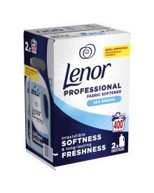 Lenor Professional Sea Breeze Fabric Conditioner – 200 Wash, 2x4L, Long-Lasting Freshness & Softness