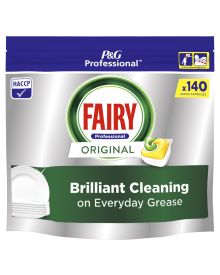 Fairy Pro All In One Lemon Dishwasher Tablets 2x140 – Powerful Commercial Grease Removal