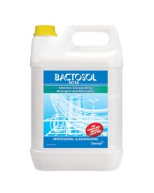 Bactosol Extra Glass Wash Detergent & Renovator | 2-in-1 Streak-Free Cleaner