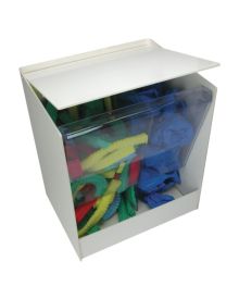 Wall Mounted Multi-Purpose PPE Dispenser – Dual Compartment for Hygienic Storage