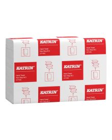 Katrin Classic Non Stop Hand Towel White 2 Ply Z Fold 20.3x24cm