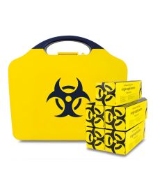 Body Fluid Spill Kit 5 Application in Aura Box