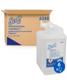 Scott Control Antibacterial Foam Hand Cleanser