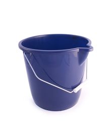 Plastic Homeware Bucket Blue 8lt