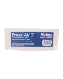 Erase-All Sponge Cleaning Pads White 9.5x6x2.5cm