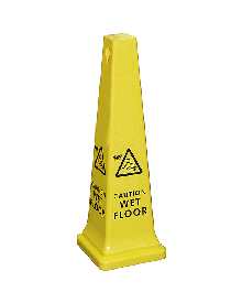 Wet Floor Safety Cone Tall 533mm 21in SYR