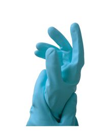 Household Latex Glove Blue