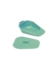 Female Slipper Urinal/Infant Bedpan with Lid 335x245mm