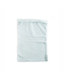 Mesh Laundry Bag Zipped White 30x40cm