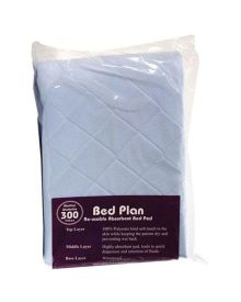 Bed Pad Reusable No Tucks Waterproof Back 3lt 85x90cm