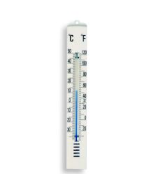 Room Thermometer White ABS Plastic 25x175mm Range -30-+50C
