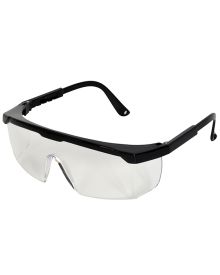 Safety Glasses With Clear Lens Adjustable Length With Side Shields