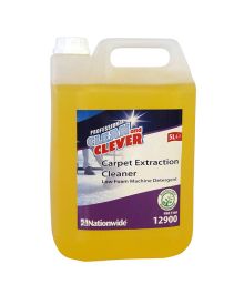 Clean and Clever Carpet Extraction Cleaner Low Foam Machine Detergent