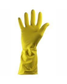 Household Latex Glove Yellow