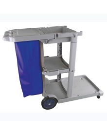 Jolly Trolley Compact Cleaning Cart Complete With Bag